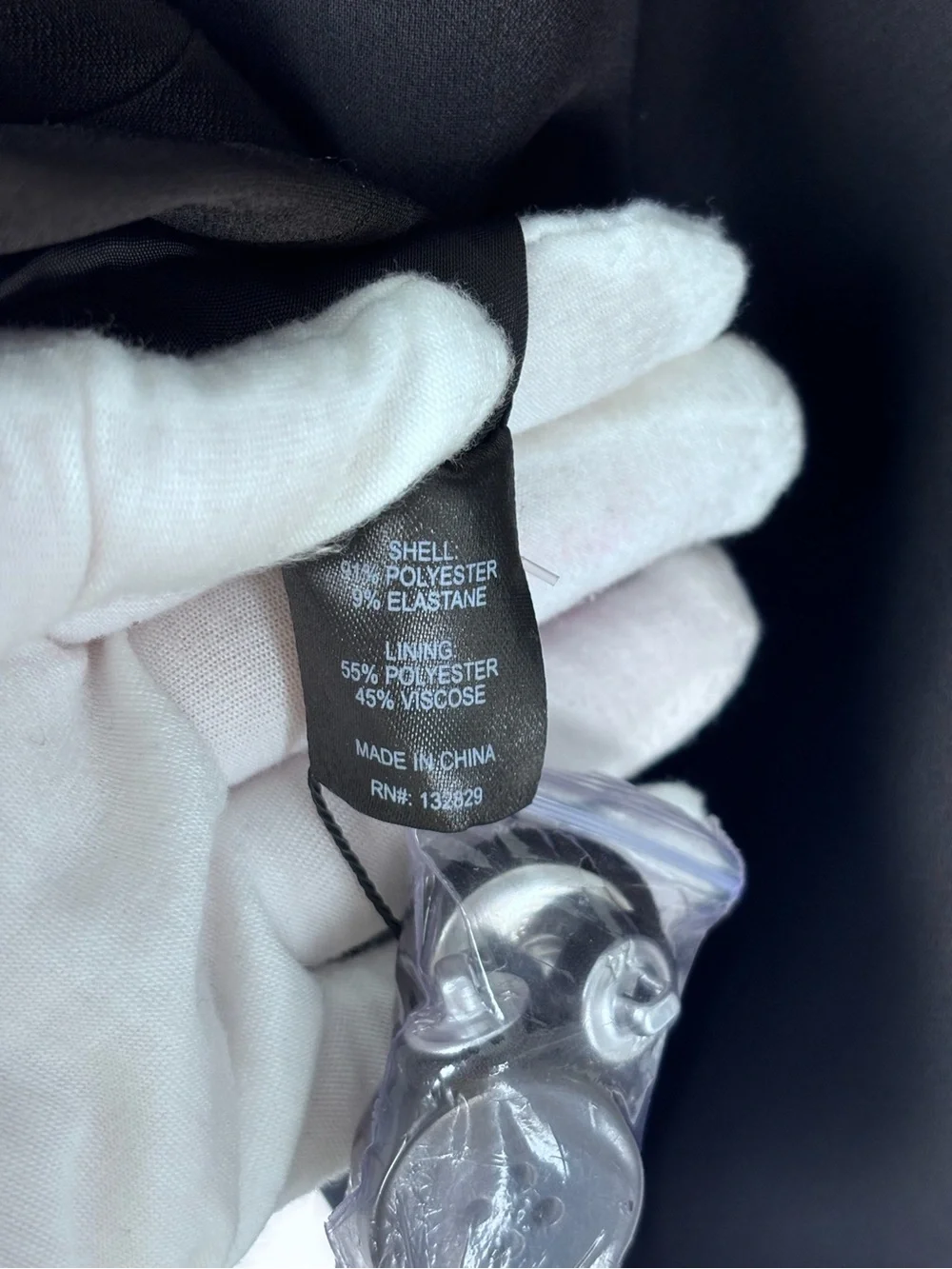 NBD Revolve The Avan Black Double Breasted Long Sleeve Blazer Mini Dress XXS NWT - Picture 7 of 7